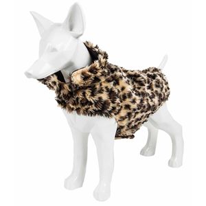 Lussuoso Cappotto per Cani in Pelliccia di Visone con Motivo Ghepardo, Giacca di Design Ravissante per Animali Domestici - Product Image 4
