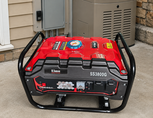 Generador Portátil de Gasolina SS SAMSON SS3800G 3KVA 230V 50Hz con Motor Refrigerado por Aire y Arranque Manual para Uso Residencial - Product Image 2