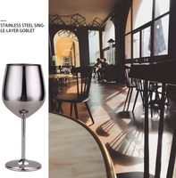 Verres à cocktail en acier inoxydable incassables de 300 ml, qualité supérieure, pour fêtes et événements, vente en gros
