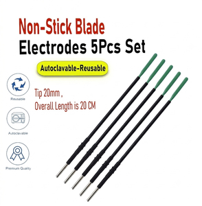 Electrodos de Cuchilla Antiadherentes Ellman Surgitron, Punta de 20 mm, Longitud de 20 cm, Reutilizables, CE, para Unidad Electroquirúrgica de Radiofrecuencia Ellman Surgitron - Product Image 3