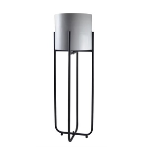 Macetas Redondas de Metal de Lujo con Soportes Dorados para Uso en Interiores y Exteriores, Juego de Decoración para el Hogar y Jardín, Decoración para Exteriores - Product Image 5