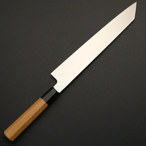 Burraq Ecommerce Custom Handmade New Chef <b>Knife</b> Stainless Steel Blade 7-Inch (3.0mm Thickness) Wood Handle Leather Pakistan - Product Image 2