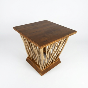 Mesa Consola Hecha a Mano con Madera de Teca Ecológica Natures Lattice Branch - Product Image 2