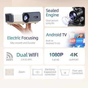 Mini Proyector Portátil Android A004 Pro 2026, Económico, 1080P, Compatible con 4K, LCD, Cine en Casa, Aula, con Google GTV y Netflix - Product Image 5