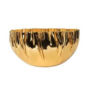 Moderna Tazón de Metal para Servir Chocolate, Tazón de Acero Inoxidable para Servir Dulces, Frutos Secos y Bocadillos - Product Image 6