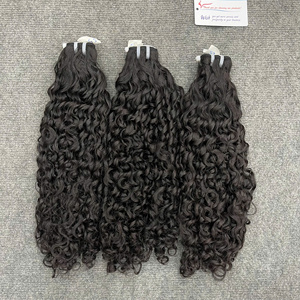 Offre Spéciale d'Octobre : Extensions de Cheveux Humains Vietnamiens 100% Naturels, Bouclés Pixie, Texture Douce, Pointes Épaisses et Pleines, Qualité Premium - Product Image 5