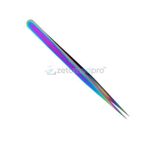 Pinzas de Acero Inoxidable con Punta Puntiaguda de Precisión, Herramienta para el Cuidado de Pestañas, Pinzas con Punta Puntiaguda, Herramienta de Belleza de Acero Inoxidable - Product Image 6