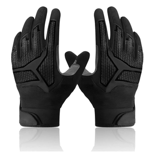 Professional Unisex Black <b>Half</b> Finger Cycling Gloves Leather Non <b>Slip</b> Breathable Adjustable Wrist Strap Gym Training - Product Image 1