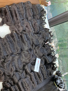 Extensiones de Cabello Humano Virgen Vietnamita de la Marca NASA, Cabello con Puntas Completas, Todos los Colores, Tono Claro, Ondulado, Logotipo Personalizado - Product Image 6