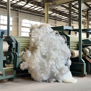 3D HCS White Hollow Conjugated Siliconized Polyester Staple Fiber Grade Vikohasan Manufacturer GRS OEKO-<b>TEX</b> Certified Fiber - Product Image 1
