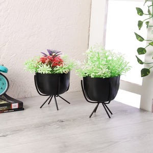 Jardinières tendance écologiques en fer thermolaqué pour balcon, terrasse et jardins - Product Image 2