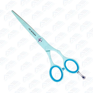 Apto Enterprises Silencer Blue 15g Weight Professional Premium Barber <b>Scissors</b> 5.75" Japanese Stainless Steel CE ISO Certified - Product Image 6