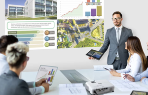 <span class=keywords><strong>Proyector</strong></span> láser original de tiro corto 3LCD, 4000 lúmenes, educación, escuela, oficina, Reunión, pantalla Multimedia, CB-L210SF - Product Image 5