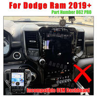 Autoradio Android 14 14,4'' avec navigation GPS vidéo, lecteur multimédia DVD pour Dodge Ram 2019-2024, écran Tesla, autoradio stéréo
