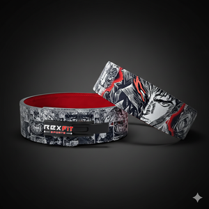 เข็มขัดยกน้ำหนัก Rexfit Sport หนังแท้ สำหรับพาวเวอร์ลิฟติ้ง เดดลิฟท์ สควอท ออกกำลังกาย ช่วยพยุงหลัง - Product Image 1