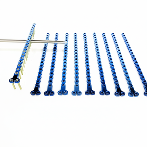 Placas de Bloqueo ALPS Veterinarias de 2.7mm con 18 Orificios y Tornillo LCP, Juego de 61 Piezas de Titanio - Product Image 1