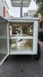 Carrito Congelador Móvil para Helados y Alimentos, Carro de Venta Ambulante de Gelato con Congelador, ¡Oferta Caliente! - Product Image 6
