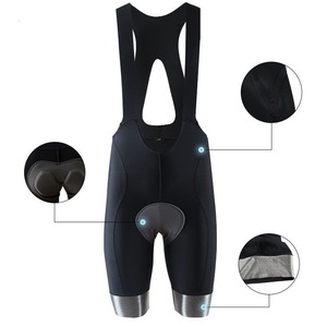 Wholesale Custom Unisex Plus Size Bib Shorts Private Label <b>Cycling</b> Team Comfortable Quick Dry Padded Road Bike Spandex/Polyester - Product Image 5