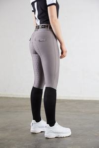 Horsekraft Equestrian Clothing Textile Full Seat Breeches <b>with</b> Silicone <b>Leggings</b> Manufacturer'<b>s</b> Sale for Horse Riding - Product Image 5