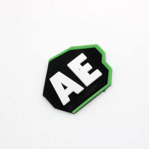 Custom 3D Embossed Rubber PVC <b>Sew</b>-<b>On</b> <b>Patches</b> with Nonwoven Felt Fabric for Clothing - Product Image 3