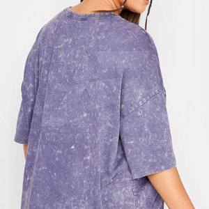 Camiseta de Mujer de Alta Calidad con Lavado Ácido, Tela Ligera y Suave, Camiseta de Mujer con Lavado Ácido, Atuendo Diario Elegante - Product Image 4