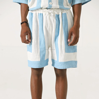 Shorts d'été pour hommes très vendus, en tricot uni, coupe ample, super confortables, décontractés, 100% coton, respirants, imperméables
