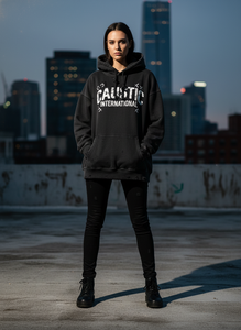 เสื้อฮู้ดซิปฟลีซหนานุ่มแบบดิสเทรส ล้างสีแบบแอซิดวอช ทรงโอเวอร์ไซส์สำหรับผู้ชาย พิมพ์ลาย DTG สกรีนลายวินเทจ สตรีทแวร์ เสื้อซิป - Product Image 5