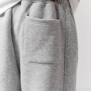 High Quality Custom Logo <b>Joggers</b> <b>Baggy</b> Sweatpants 100% Cotton 450gsm Heavy Sweatpants Available in All Colors - Product Image 5