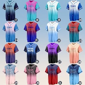 Camisetas de Béisbol/Sóftbol Personalizadas de Alta Calidad con Logotipo, Precio de Fábrica, Impresión por Sublimación, Opciones de Botones y Diseño en Blanco Disponibles - Product Image 5