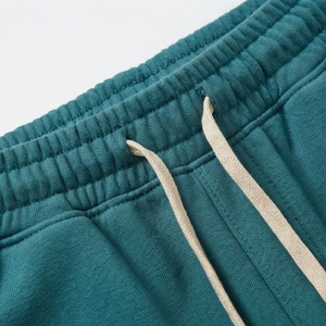 กางเกงขาสั้นผ้าแคนวาสผู้ชายแบบสั่งทำพิเศษ ผ้าฝ้ายหนานุ่ม สไตล์สตรีทแฟชั่นแนววินเทจ ซีดจางแบบโดนแดด แห้งเร็ว มีเชือกผูก - Product Image 4