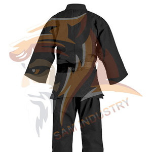 Uniforme de Taekwondo respirant pour arts martiaux professionnels, design personnalisé, en coton, pour hommes - Product Image 4