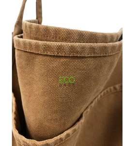 Eco Bags <b>Canvas</b> <b>Tote</b> Bag Large Shoulder Handle Shopping Bag for Groceries Letter Pattern Reusable - Product Image 3