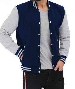 Chaqueta Varsity Refinada para Hombre, Chaqueta de Invierno con Logotipo Personalizado, Mangas de Cuero y Lana, Bordado Chenille, Ropa Deportiva Premium - Product Image 2