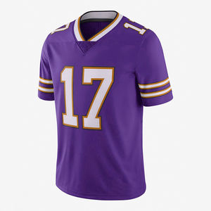 Nuevo diseño personalizado de camiseta de fútbol americano transpirable, uniforme de fútbol americano de talla grande, ropa deportiva 100% poliéster - Product Image 1