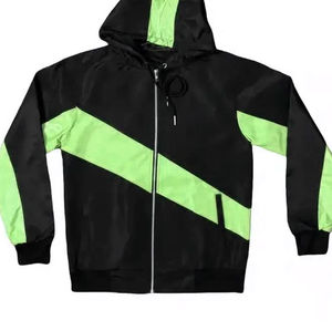 Conjunto de Sudadera con Capucha y Pantalones Cortos de Nylon Personalizado, Cortavientos con Cierre, Conjunto Corto de Alta Calidad - Product Image 6