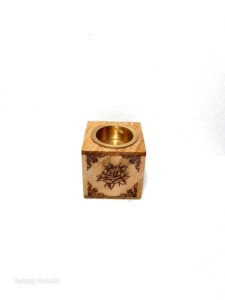 เตาเผากำยานไม้ทำมือ ลายดอกกุหลาบ ใช้ได้ทุกฤดู - Product Image 2