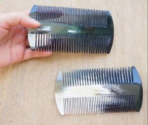 Gran oferta, peine de cuerno de búfalo único para cabello, cuerno Natural completo, técnica pulida, estilo Animal, mayorista de la mejor calidad - Product Image 1