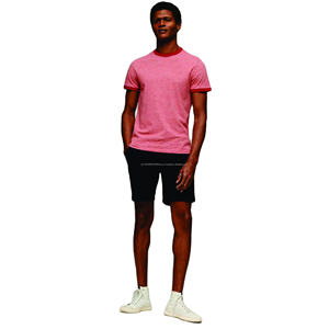 Camisetas Ringer a Precio Económico y Accesible, Camiseta Ringer Ajustada de Algodón para Hombre, Camiseta de Algodón Grueso con Estampado - Product Image 2