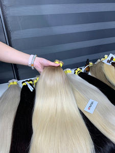 Extensiones de Cabello Liso de 60 cm, Cabello Virgen Super Double Drawn, Color Rubio, 100% Cabello Vietnamita, Envío a Todo el Mundo - Product Image 6