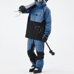 Chaqueta y Pantalones de Esquí Personalizados al por Mayor, con Logotipo Frontal, Aislamiento Primaloft, Capucha, Resistentes al Viento, Unisex, para Nieve - Product Image 4