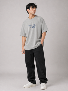 Camiseta Casual Premium de Algodón Tejido de 290 GSM, Gruesa, Transpirable, Antiarrugas, con Estampado Personalizado Delantero y Trasero - Product Image 1