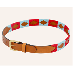 Premium Quality Vegetable <b>Drum</b> Dyed Leather Argentinian <b>Hand</b> Stitched Polo Belt With Solid Brass Buckle Men Accessories Belt - Product Image 1