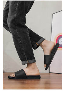Sandales d'été confortables pour hommes à double bride réglable, semelle souple, idéales pour la marche en extérieur – Vente en gros usine - Product Image 2