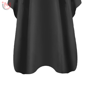 ผ้าคลุมตัดผมสีดำ วัสดุผ้าทอไม่ติดเส้นผม สำหรับใช้ในร้านเสริมสวย - Product Image 3