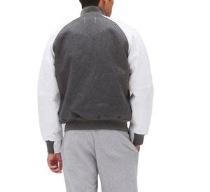 Veste de baseball en laine OEM 100% pour hommes, veste universitaire Letterman Varsity pour hommes - Product Image 2