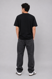 Premium 290 GSM Knitted Cotton Blend <b>Animal</b> Print <b>Men's</b> Oversized Breathable Anti-Wrinkle Casual T-Shirt Front Back Custom - Product Image 4