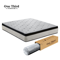 Matelas de luxe orthopédique pliable à ressorts ensachés pour hôtel, en boîte, vente en gros OEM/ODM
