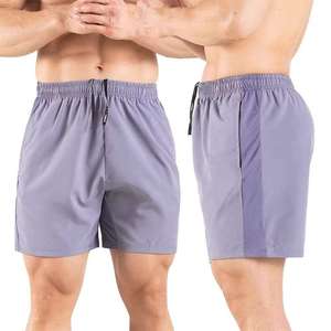 Pantalones cortos deportivos cómodos para hombre con material ligero y diseño moderno para sesiones de entrenamiento. - Product Image 6