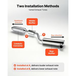 Kit de Válvula de Escape Eléctrica de 2.5 Pulgadas, 2 Piezas, Universal, de Acero Inoxidable, con un Control Remoto, Kit de Sistemas de Escape Ajustables - Product Image 5