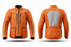 Chaqueta de Motociclista Impermeable Personalizada, con Protección, Transpirable, Reflectante, con Múltiples Bolsillos, de Corduroy, para Hombre - Product Image 4